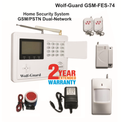 Báo động chống trộm không dây Wolf-Guard GSM-FES-74